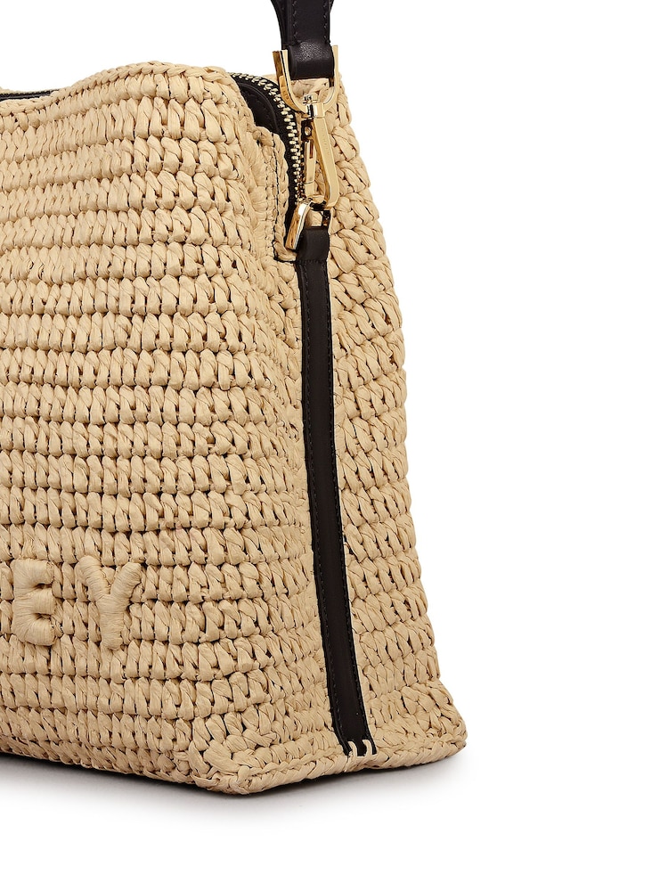 Radley Brown Dukes Place Raffia Medium Cross Body Bag - Image 8 of 8
