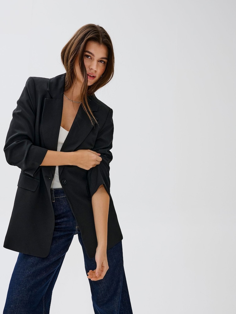 JDY 3/4 Sleeve Longline Blazer - Image 1 de 3