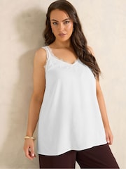 Evans Lace Trim Vest - 圖片 1/4