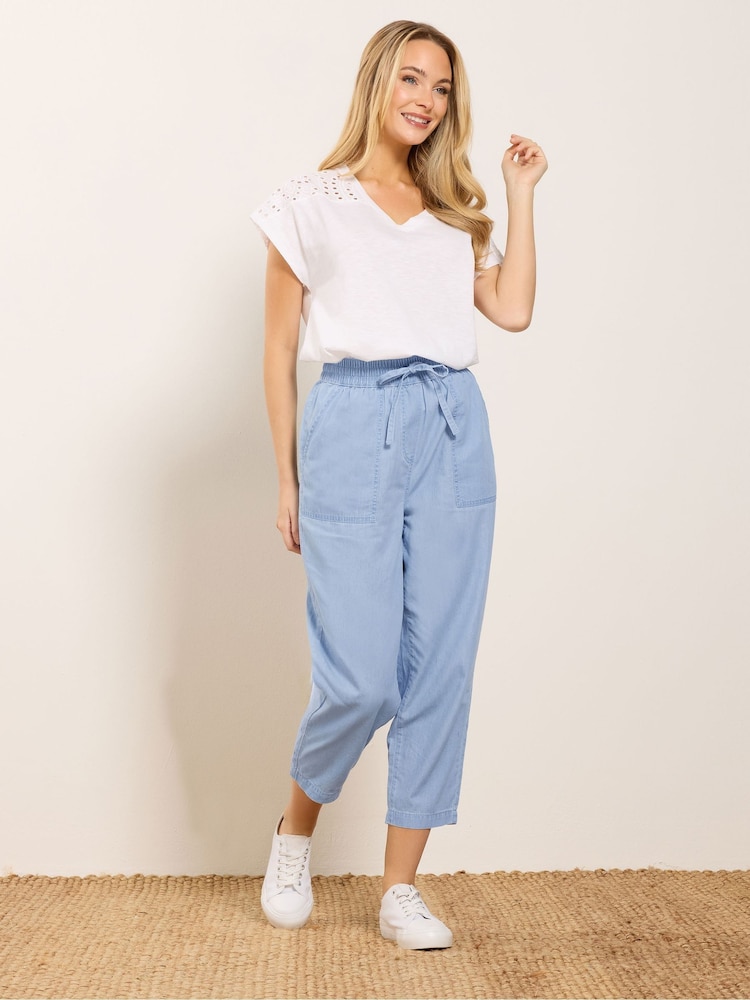 M&Co Lightweight Crop Trousers - 5의 이미지 1