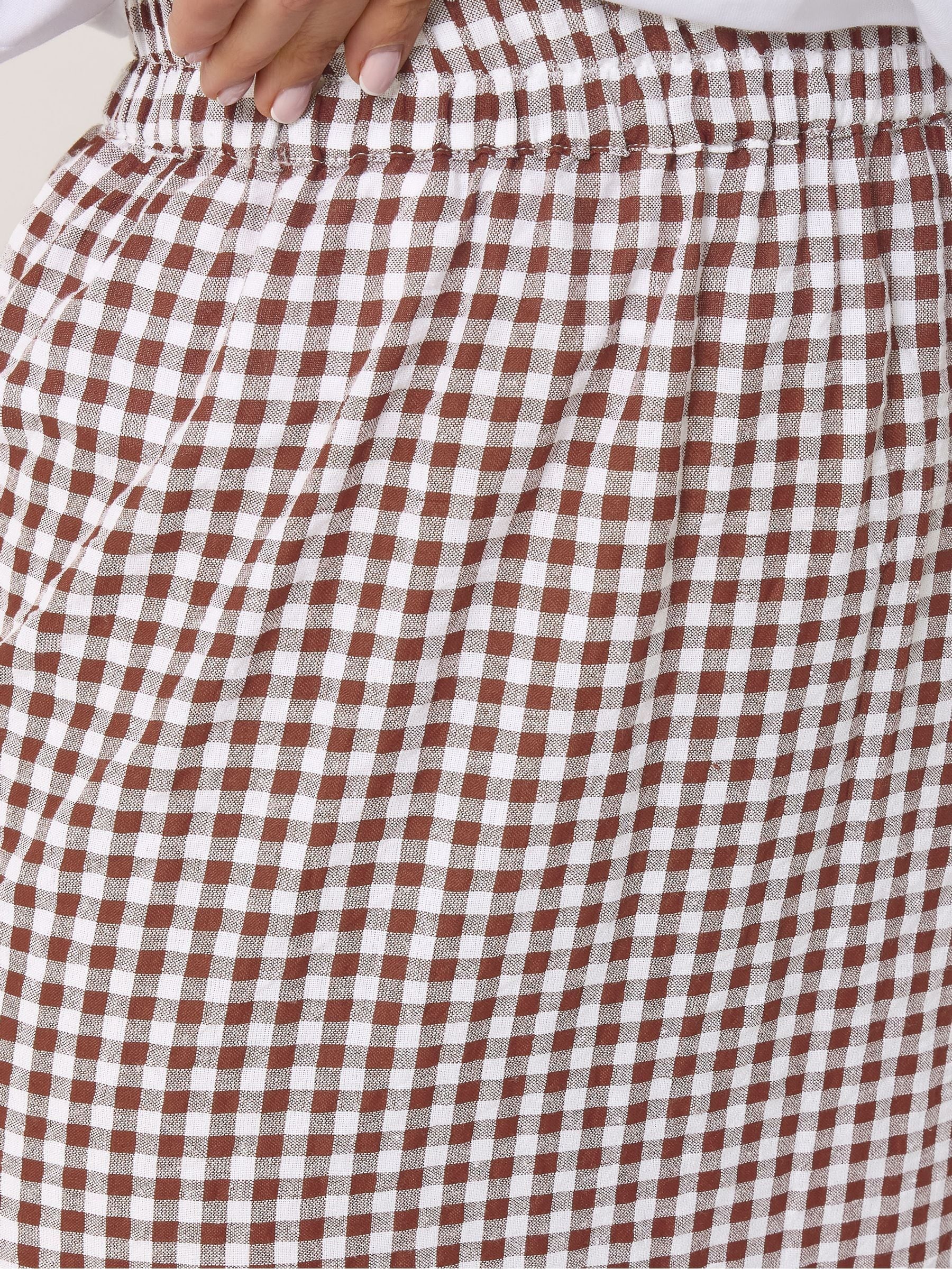 Buy Long Tall Sally Red Gingham Maxi Skirt from Next USA