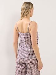 Long Tall Sally Brown Stripe Vest Top - Image 3 of 5
