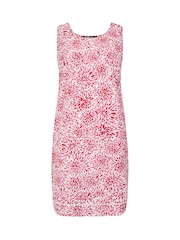 Yours Curve Red Floral Print Mini Dress - Image 5 of 5