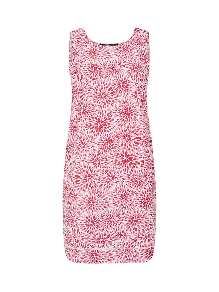 Yours Curve Red Floral Print Mini Dress - Image 5 of 5