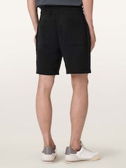 AllSaints Black Asher Sweat Shirt Shorts - Image 5 of 7