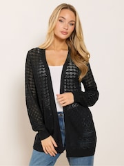 M&Co Pointelle Edge To Edge Cardigan - Εικόνα 1 από 5