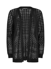 M&Co Pointelle Edge To Edge Cardigan - Εικόνα 5 από 5