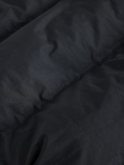 smALLSAINTS Black Longline Underground Logo Padded Coat - Image 11 of 14
