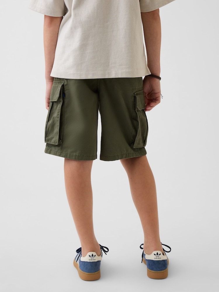 Gap Green Relaxed Easy Cargo Shorts (4-13yrs) - Image 2 of 5