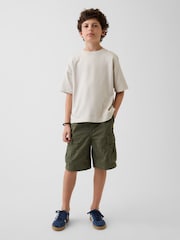 Gap Green Relaxed Easy Cargo Shorts (4-13yrs) - Image 3 of 5