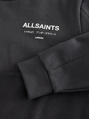smALLSAINTS Black Underground Oversized Textured Panel Sweatshirt and Joggers Set - Image 12 of 12