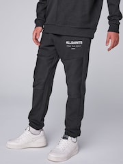 smALLSAINTS Black Underground Oversized Textured Panel Sweatshirt and Joggers Set - Image 3 of 12