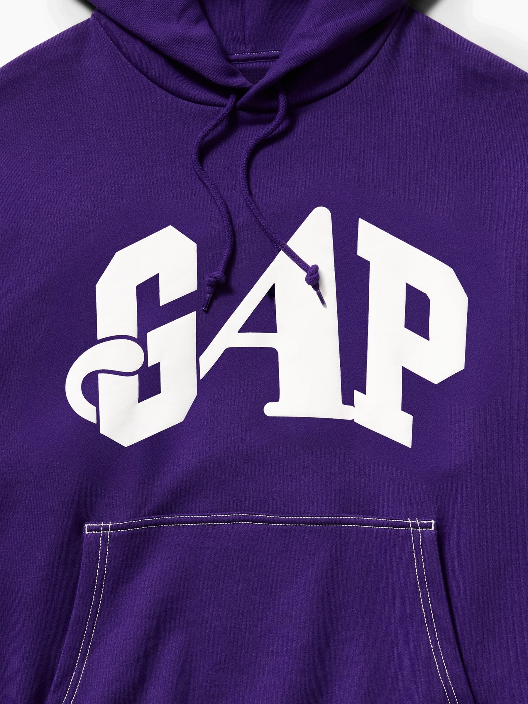 Buy Gap x Awake NY Purple Heavyweight Oversized Logo Hoodie from