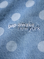 Gap x Awake NY Medium Wash 90s Loose Polka Dot Denim Shorts - Image 5 of 5