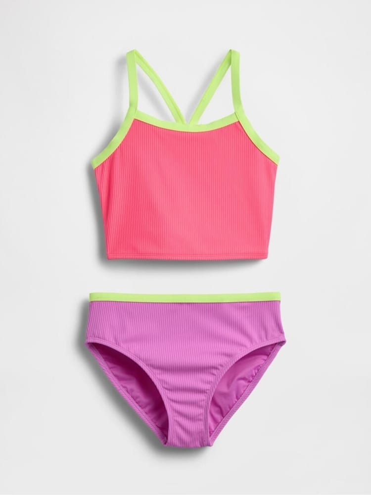 Gap Pink Swim Two-Piece (4-13yrs) - Image 1 of 3