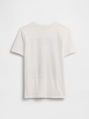 Gap Cream Graphic T-Shirt (4-13yrs) - Image 2 of 3
