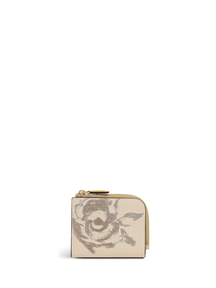 Radley White Chilworth Street Floral Medium Wallet - Image 1 of 4