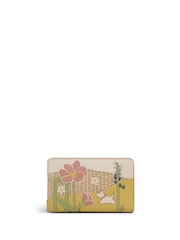 Radley White Spring Blooms Medium Wallet - Image 1 of 3