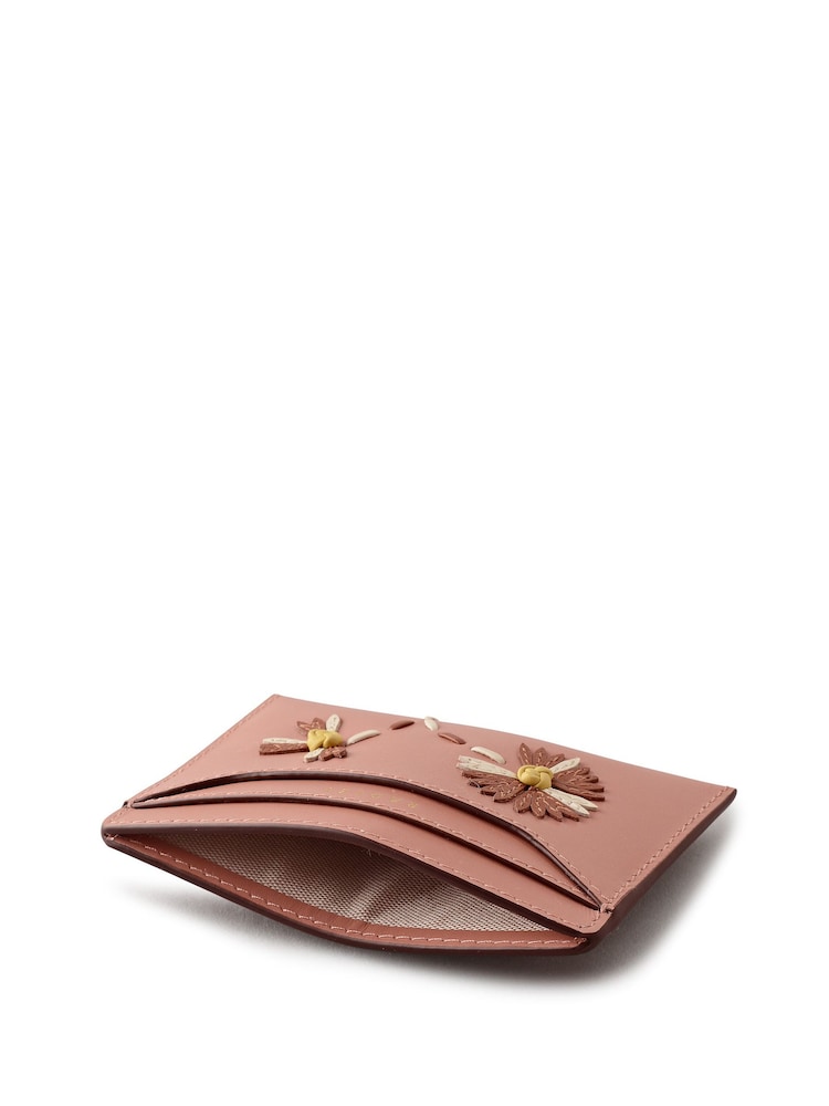 Radley Pink Picton Place Floral Card Holder - Image 3 of 3