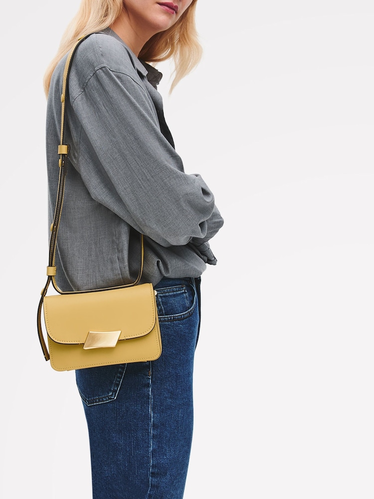 Radley Yellow The Belsize Mini Cross-Body Bag - Image 7 of 7