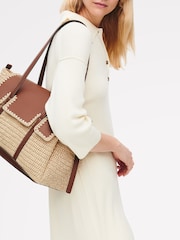 Radley The Chancery ラフィア ミディアム ショルダーバッグ - 画像 5 / 6