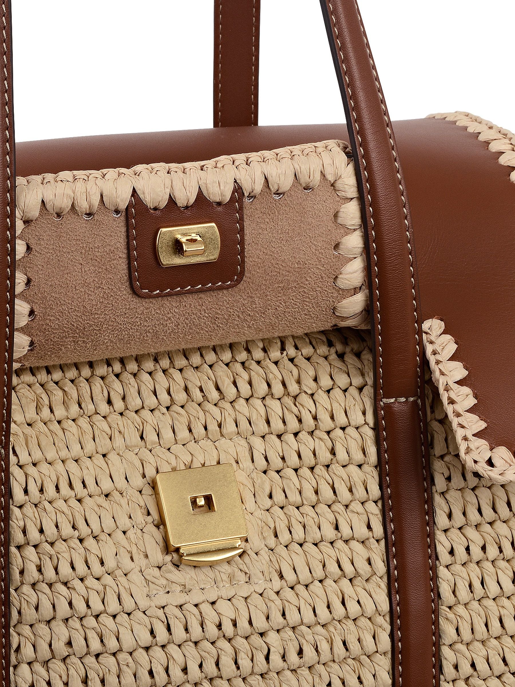 Buy Radley Brown The Chancery Raffia Medium Shoulder Bag from the