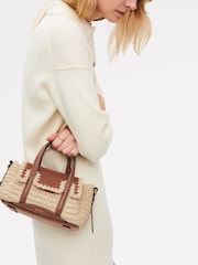 Radley The Chancery Raffia Small Grab Bag - Image 1 of 6