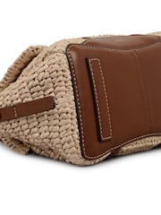 Radley The Chancery Raffia Small Grab Bag - Image 5 of 6