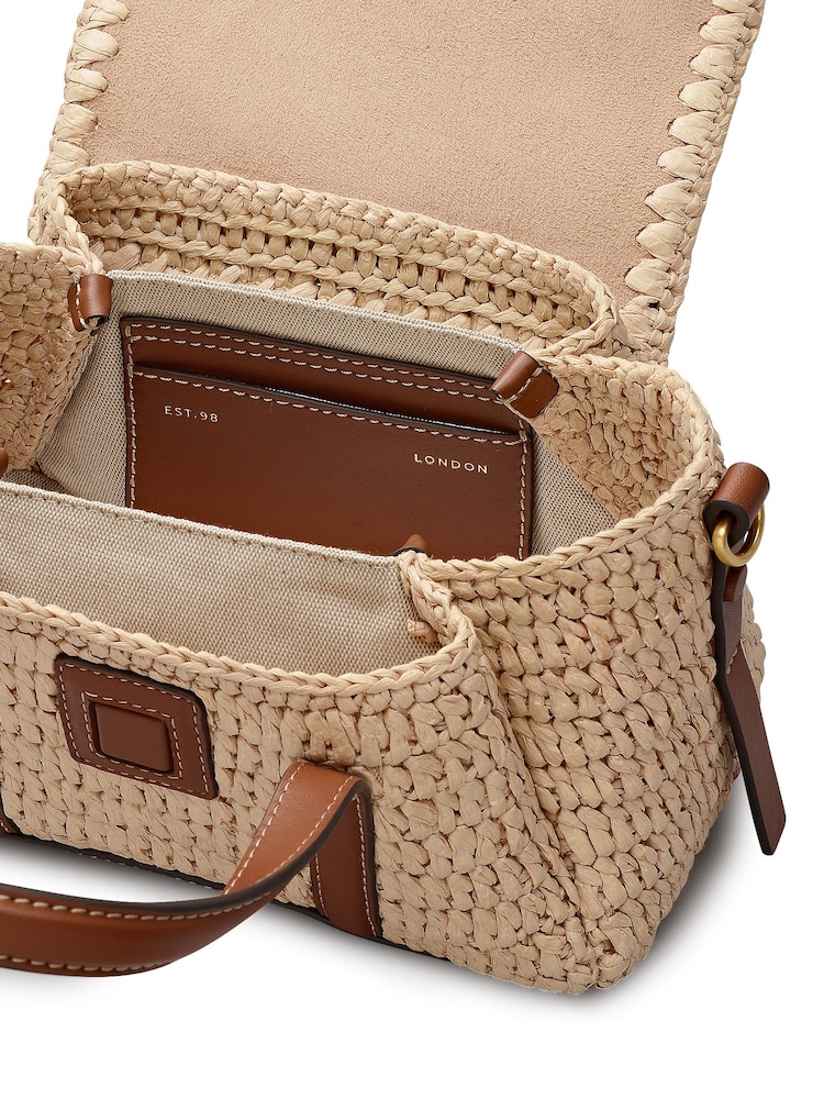 Radley The Chancery Raffia Small Grab Bag - Image 6 of 6 Radley The Chancery Raffia Small Grab Bag - Image 6 of 6