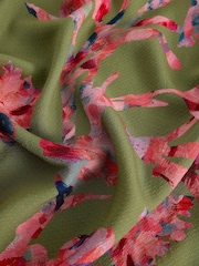 White Stuff Green Hope Bias Cut Maxi Skirt - Image 6 of 6