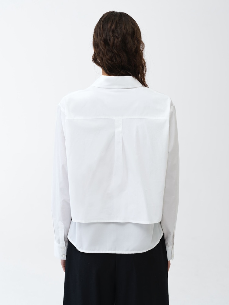 French Connection Cambria Milla Mix Shirt - Imaginea 2 din 6