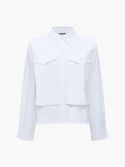 French Connection Cambria Milla Mix Shirt - Imaginea 6 din 6