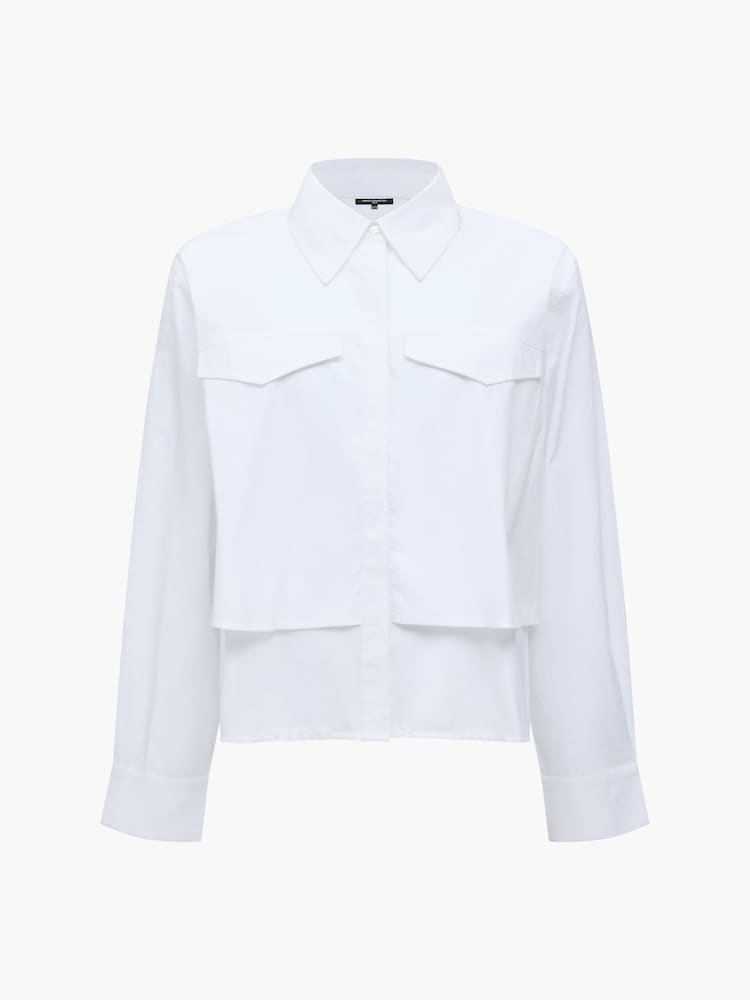 French Connection Cambria Milla Mix Shirt - Imaginea 6 din 6