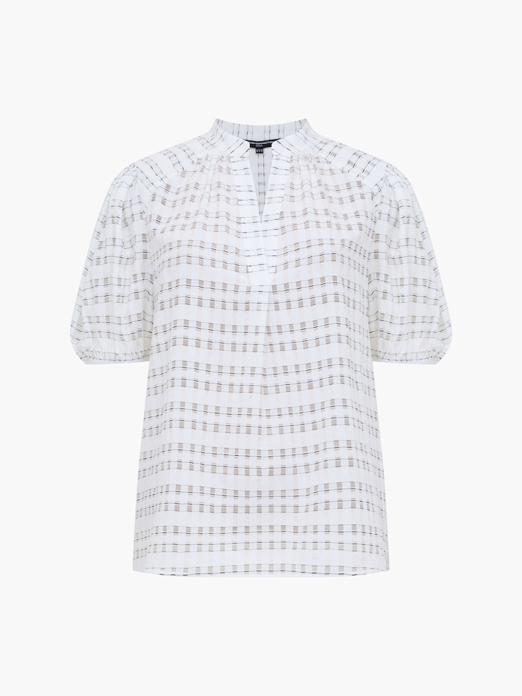 French Connection Imme Shadow Check Shirt - Imaginea 1 din 1