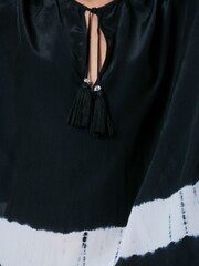 Schwarz - Religion Ella Tie Dye Kaftan Beach Wear layering Cover-Up - Bild 7 von 8