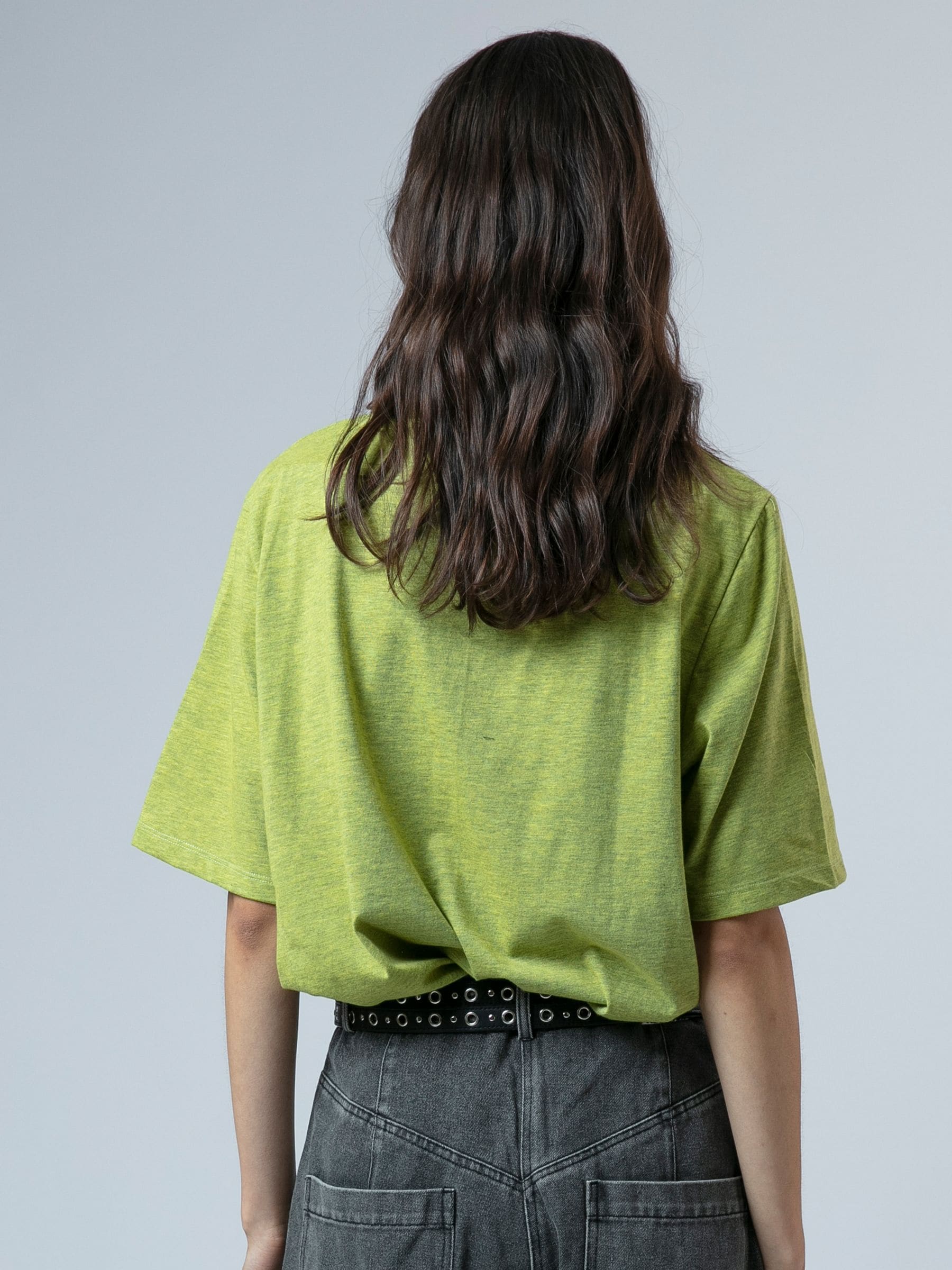 Buy Religion Lime Green Boxy T-Shirt In Overdyed Lime With No Sun