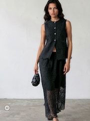 Religion Ellie Waistcoat Occasion Top In Intricate Lace - Bild 8 von 8