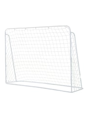 Charles Bentley White 7ft x 5ft Football Goal - Image 1 of 1