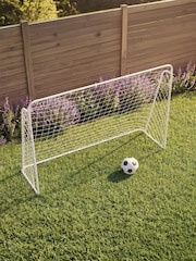 Charles Bentley White 7ft x 5ft Football Goal - Image 3 of 6