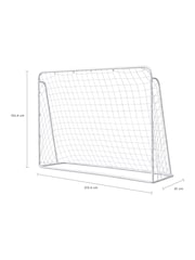 Charles Bentley White 7ft x 5ft Football Goal - Image 6 of 6