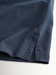 Weekend MaxMara Blue Multia Mid Sleeve T-shirt - Image 10 of 11