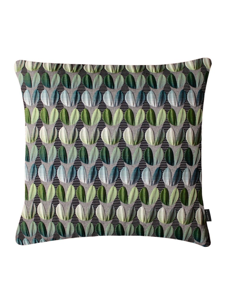 Margo Selby Grey Eden Cushion - Image 4 of 4