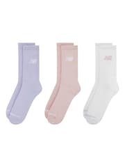 New Balance Neutral NB Essentials Line Mid-Calf Socks 3-Pack - Image 2 of 3