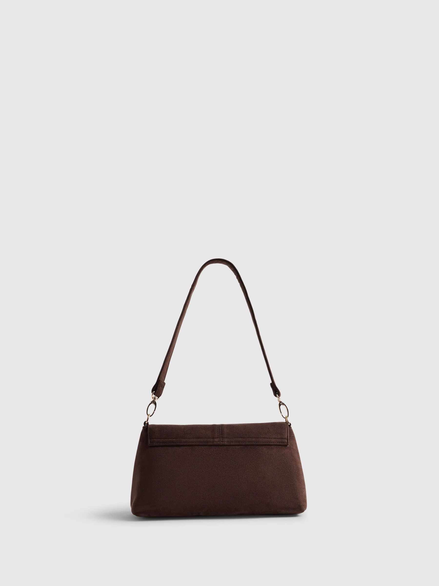Buy River Island Brown Bar Front Clutch Bag from Next USA
