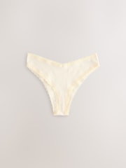 Viola/verde - Cotone e Pizzo Slip 7 Confezione - Immagine 7 di 10