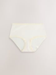 Lilla/Grønn - Knickers i bomull og blonder 7 Pakke - Bilde 2 av 10