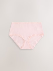 Lilla/Grønn - Knickers i bomull og blonder 7 Pakke - Bilde 3 av 10