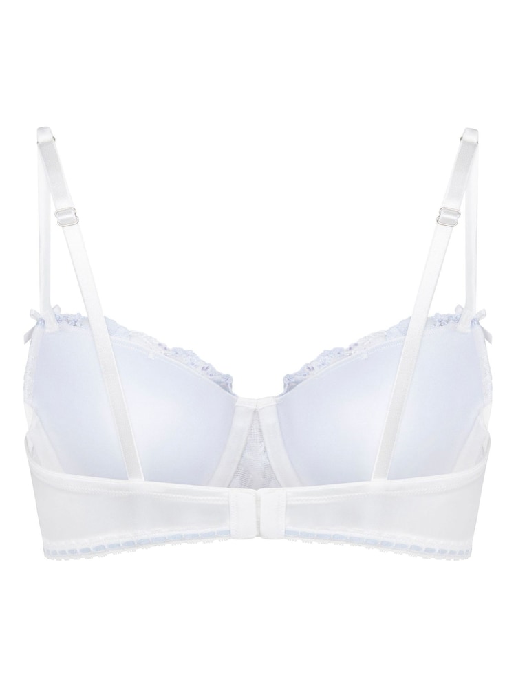 Hunkemöller White Peonie Padded Underwired Bra - Image 5 of 5 Hunkemöller White Peonie Padded Underwired Bra - Image 5 of 5