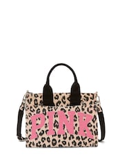 Victoria's Secret Pink Leopard Brown Tote Bag - Image 1 of 2