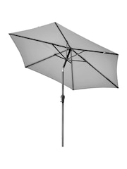 Pacific Luna Grey Riva Round Garden Parasol - Image 5 of 6
